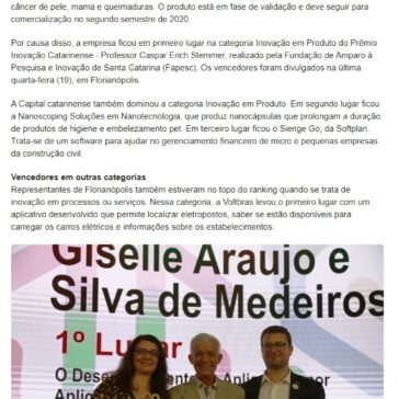 Empresa de Floripa que produz pele humana vence prêmio da Fapesc – Tudo Sobre Floripa