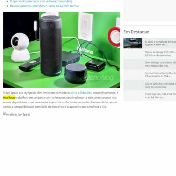 Intelbras lança alto-falantes com Alexa por até R$ 699 – Tecnoblog