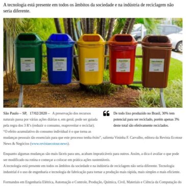 Brasil produz mais de 78,3 milhões de toneladas de resíduos sólidos por ano – É Pop na Web