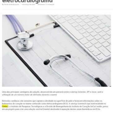Projeto busca criar solução vestível para captação de sinais em eletrocardiograma – Saúde Business