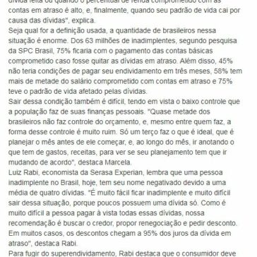 Superendividamento afeta vida dos brasileiros – Central de Notícias