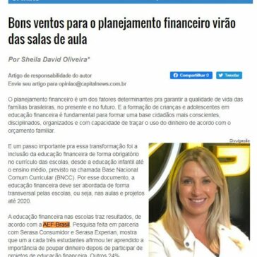 Bons ventos para o planejamento financeiro virão das salas de aula – Capital News