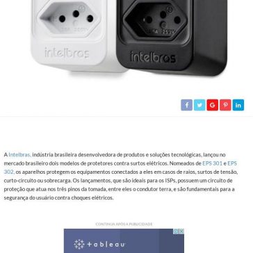 Intelbras lança modelos de protetores contra surtos elétricos – Guia do PC