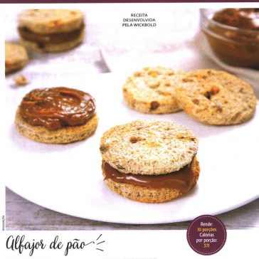 Alfajor de pão – Ana Maria Receitas (Revista Ana Maria)