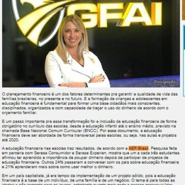 Bons ventos para o planejamento financeiro virão das salas de aula – Portal Fator Brasil