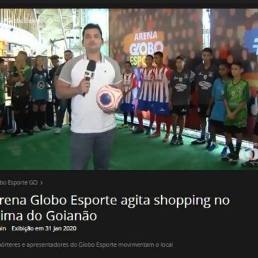 Arena Globo Esporte agita shopping no clima do Goianão – Globo Play