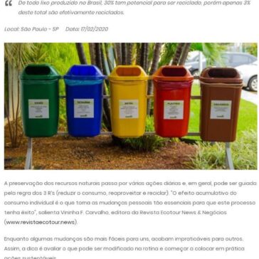 Brasil produz mais de 78,3 milhões de toneladas de resíduos sólidos por ano – Dino