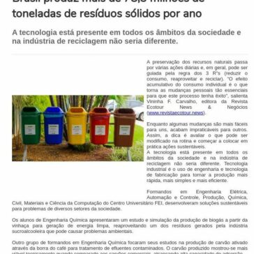 Brasil produz mais de 78,3 milhões de toneladas de resíduos sólidos por ano – Gazeta de Votorantim