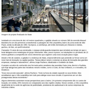 Um antigo galpão da Votorantim abriga novo hub de inovação de SP – Textile Industry Blog