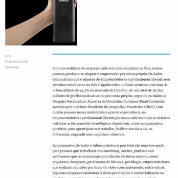 Como equipamentos de áudio e videoconferência auxiliam empreendedores a expandir seus negócios – Open Geek House