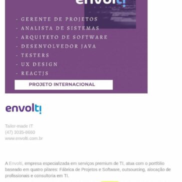 Envolti contrata profissionais especialistas – Jornal de Blumenau