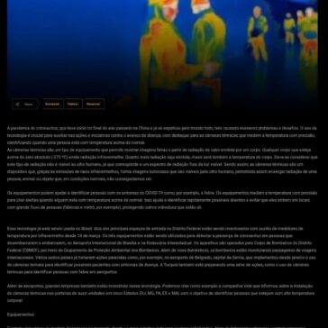 Coronavírus: como as câmeras térmicas podem auxiliar no combate a disseminação da doença – Rmax