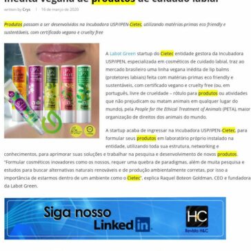 Labot Green traz ao mercado brasileiro linha inédita vegana de produtos de cuidado labial – Revista H&C