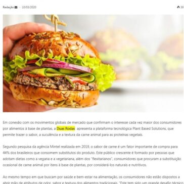 Duas Rodas lança portfólio Plant Based Solutions – Marca Legal