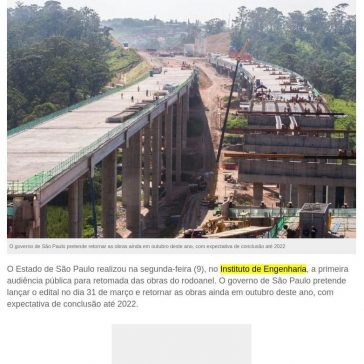 Estado realiza a primeira audiência pública de retomada das obras do Rodoanel – Jovem Pan Online