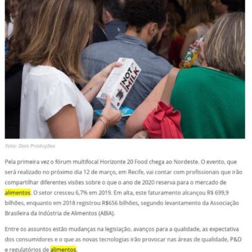 Grandes debatem o futuro dos alimentos no Recife – Revista Algo Mais Online