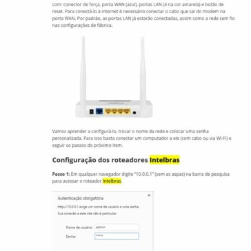 Intelbras: Aprenda a configurar seu roteador – Canal Tech