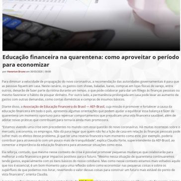 Educação financeira na quarentena: como aproveitar o período para economizar – Sobreviva em São Paulo