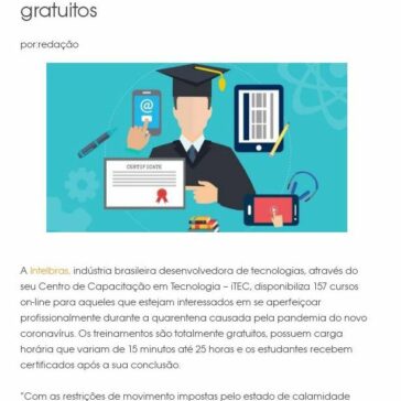 Intelbras oferece 157 cursos on-line gratuitos – Minuto Tech