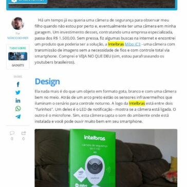 A Intelbras iC3 é uma boa câmera de segurança residencial? – Oficina da Net