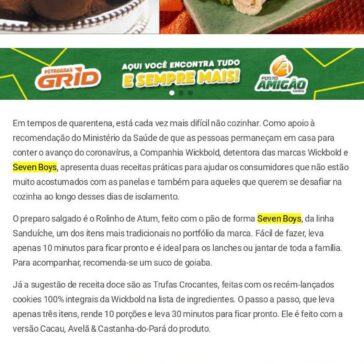 Quarentena na cozinha: aproveite as receitas! – Eder Luiz
