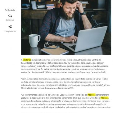 Intelbras oferece 157 cursos online gratuitos – InforChannel