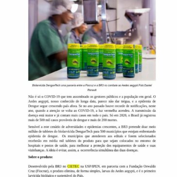 500 municípios podem se inscrever para receber Biolarvicida para combater a Dengue – Jornal Evolução
