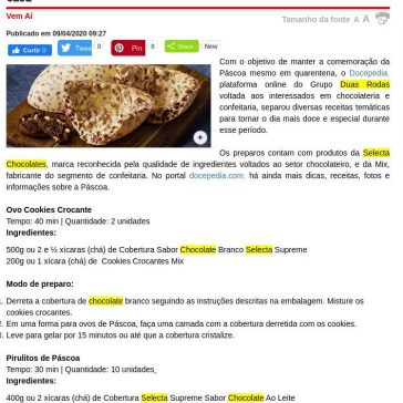 Páscoa na Quarentena: receitas simples para fazer em casa – Arroz de Fyesta