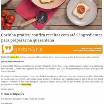 Cozinha prática: confira receitas com até 5 ingredientes para preparar nessa quarentena! – Blog Eu, Ele e as Crianças