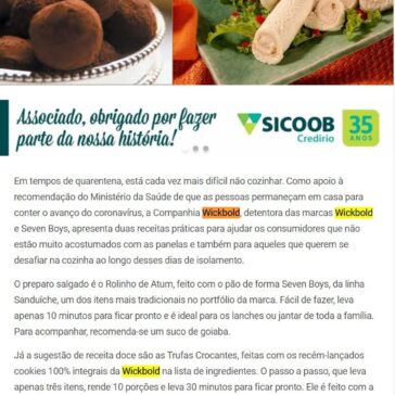 Quarentena na cozinha: aproveite as receitas! – Eder Luiz