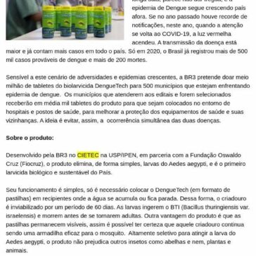500 municípios podem se inscrever para receber Biolarvicida para combater a Dengue – Jaciara News