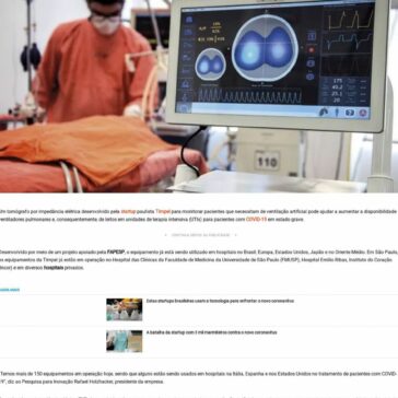 Tecnologia criada por startup brasileira otimiza uso de ventiladores pulmonares e de leitos em UTI – Pequenas Empresas Grandes Negócios