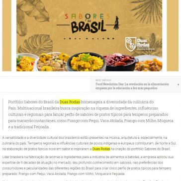 Portfólio Sabores do Brasil da Duas Rodas – Food News Latam