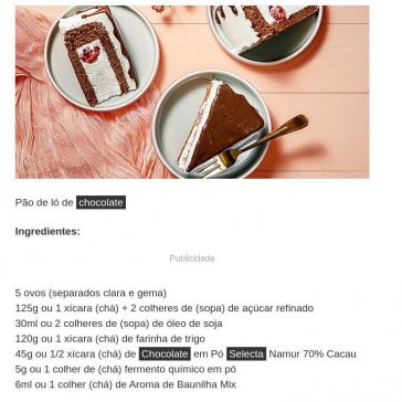 Torta de chocolate com marshmallow – Revista News