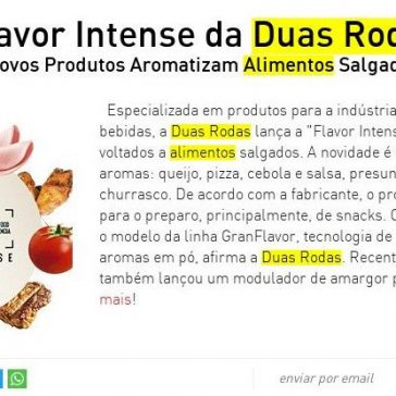 Flavor Intense da Duas Rodas – Giro News
