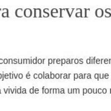 Receita e dicas para conservar os alimentos na geladeira – Gourmet Brasília