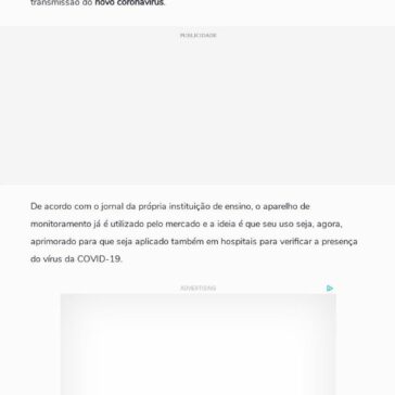 Aparelho monitora ar e ajuda a prevenir coronavírus em locais fechados: já está pronto – Vix by Batanga Media