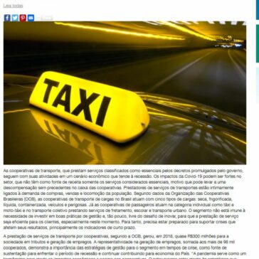 Cooperativas de Transporte: Tempos de crise também são tempos de aprimoramento da gestão – MundoCoop