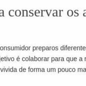 Receita e dicas para conservar os alimentos na geladeira – Gourmet Brasília