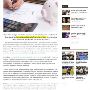Educação financeira na quarentena: como aproveitar o período para economizar e poupar para o futuro – Folha do Cerrado