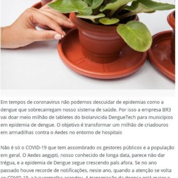 500 municípios podem se inscrever para receber Biolarvicida para combater a Dengue – Entre Rios Notícias
