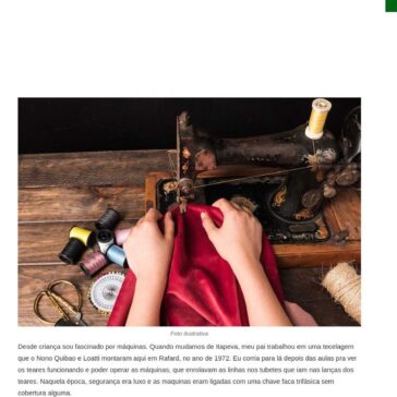 No tempo das costureiras – Jornal O Semanário