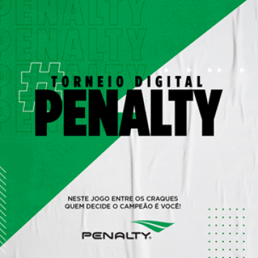 Penalty escala atletas para torneio digital