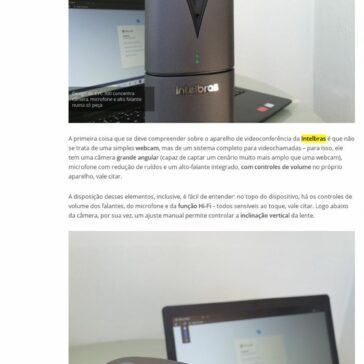 Review: Intelbras EVC 300 é um sistema de videoconferência portátil e completo – Showmetech