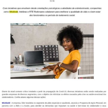 Empresas promovem ações para apoiar emocionalmente os colaboradores durante quarentena – Ci Senhorita