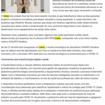 A relação entre academia e startups para o combate e prevenção da Covid-19 – Ti Bahia