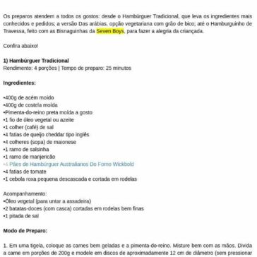 Três receitas para comemorar o Dia Mundial do Hambúrguer – Arroz de Fyesta