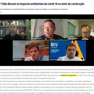 II BW Talks discute os impactos ambientais da Covid-19 no setor da construção – Engenharia Compartilhada