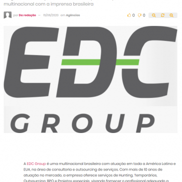 Trama Comunicação ganha conta da EDC Group – ABC da Comunicação