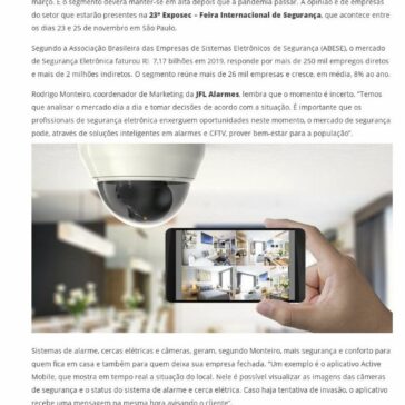 Crise da Covid-19 provoca aumento de produtos e soluções de monitoramento à distância – Security Brasil